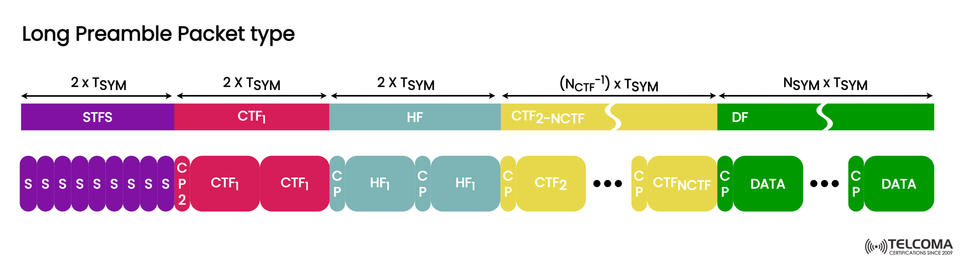 Understanding the Long Preamble Packet Type in Wireless Communication Systems